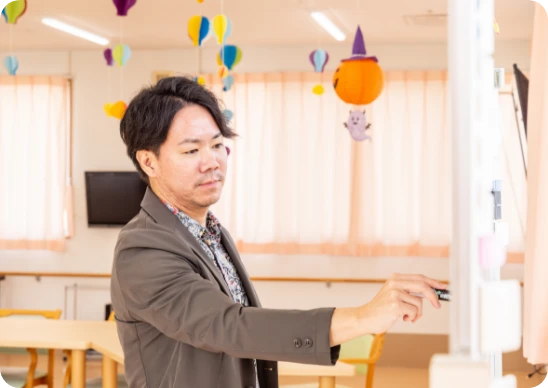 現場で働く人